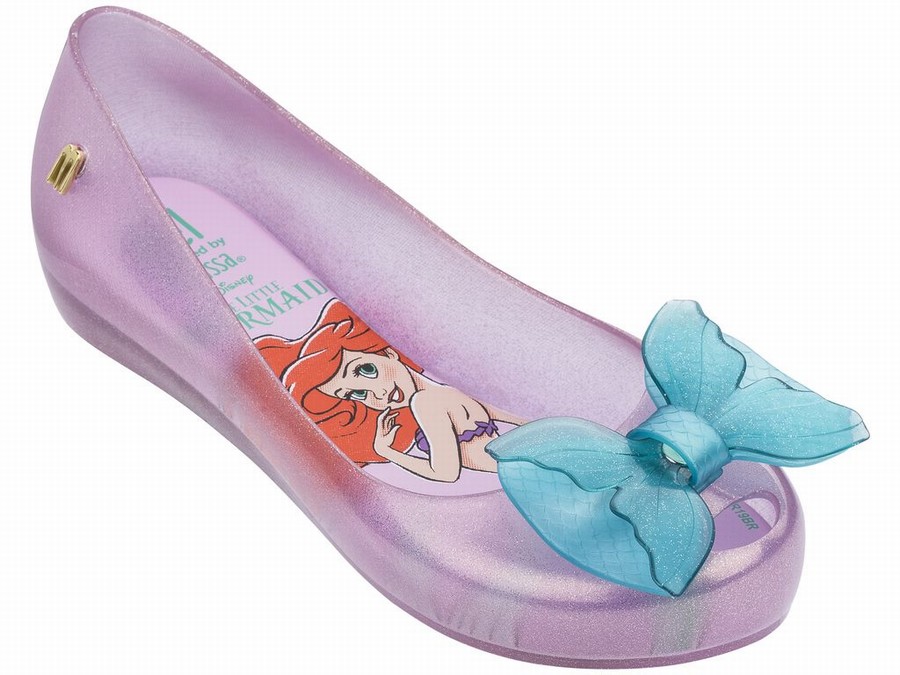 Bailarinas Melissa Little Mermaid Ultragirl Niños - Moradas/Turquesa Claro - Argentina UST-416980